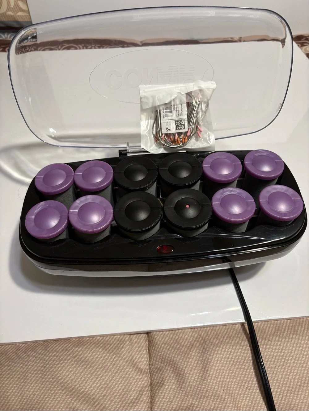 Conair Purple Hot Rollers Set - Women’s Hair Accessories